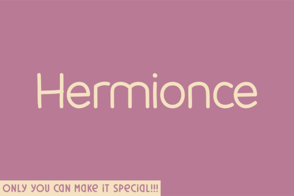 Hermionce Rounded: Where Natural Handwriting Meets Modern Design